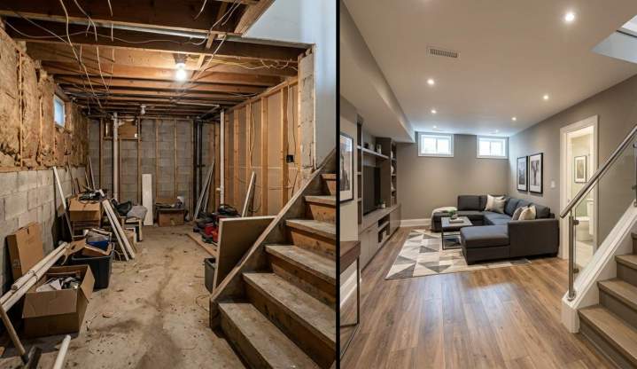 Legal basement renovation Mississauga